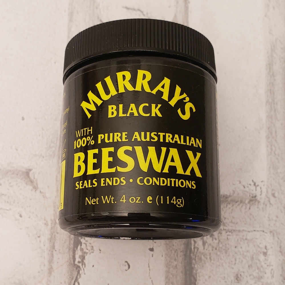 Murray's BLACK w/100% Pure Australian Beeswax- 4oz